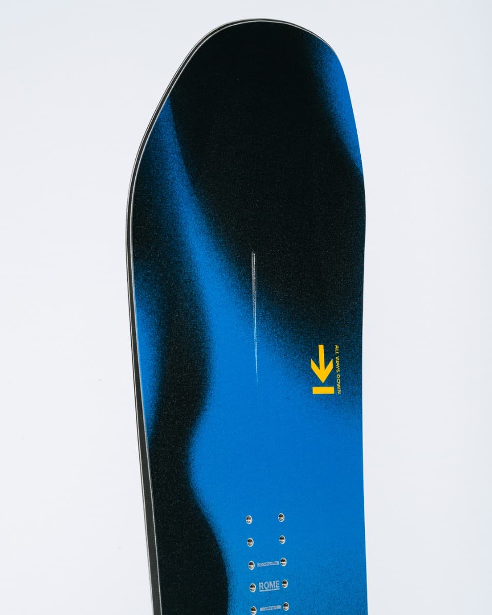 Rome Mechanic All-mountain Snowboard Blauw Dessin 156 thumbnail 4
