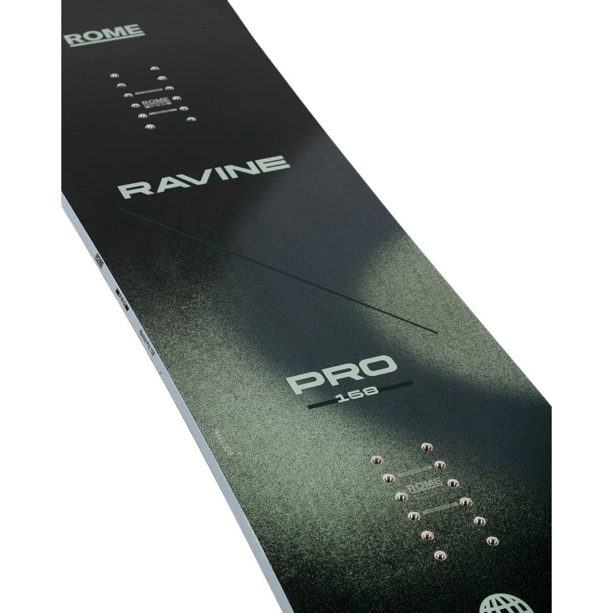 Rome Ravine Pro All-mountain Snowboard Zwart 165w thumbnail 5