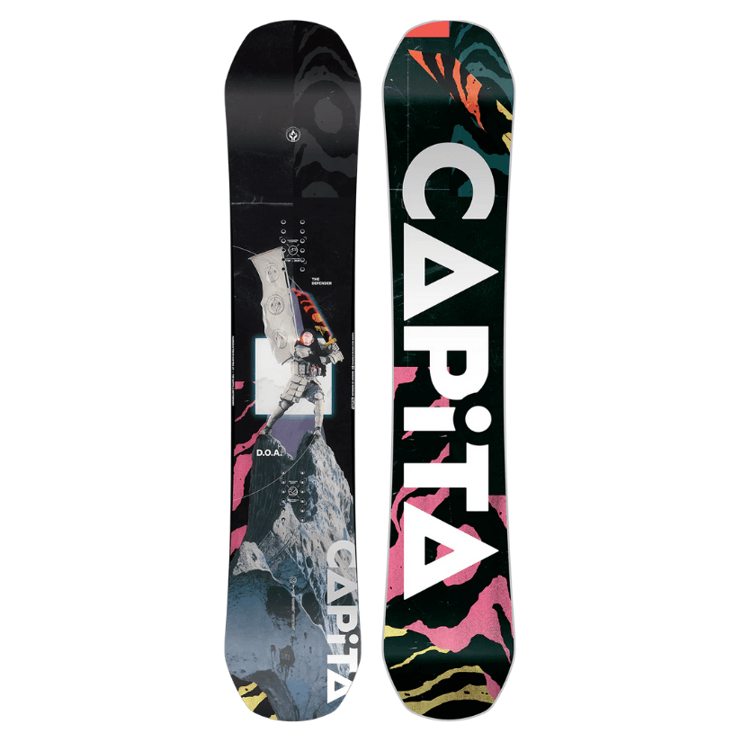 Capita D.o.a. All-mountain Snowboard Zwart Dessin 160
