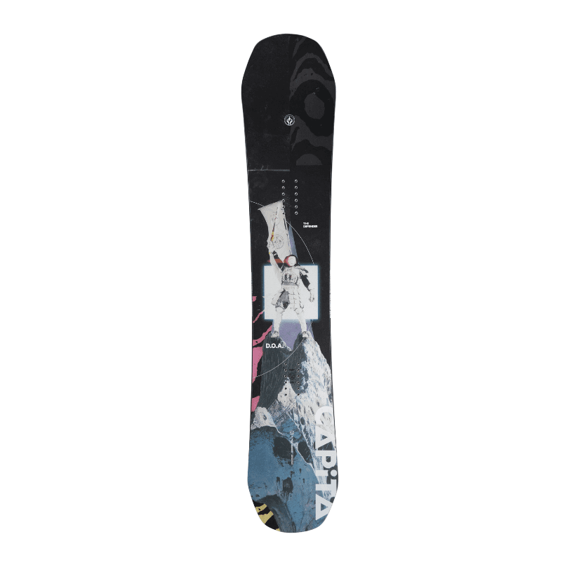 Capita D.o.a. All-mountain Snowboard Zwart Dessin 161w thumbnail 3