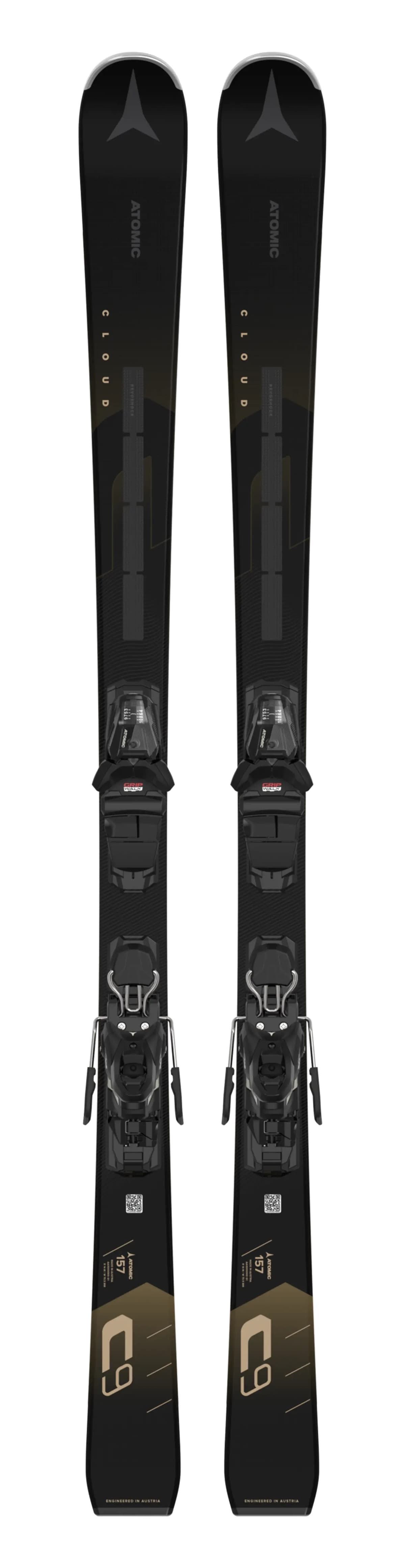 Atomic Cloud C9 + M 10 Gw Piste Ski Dames Zwart 150