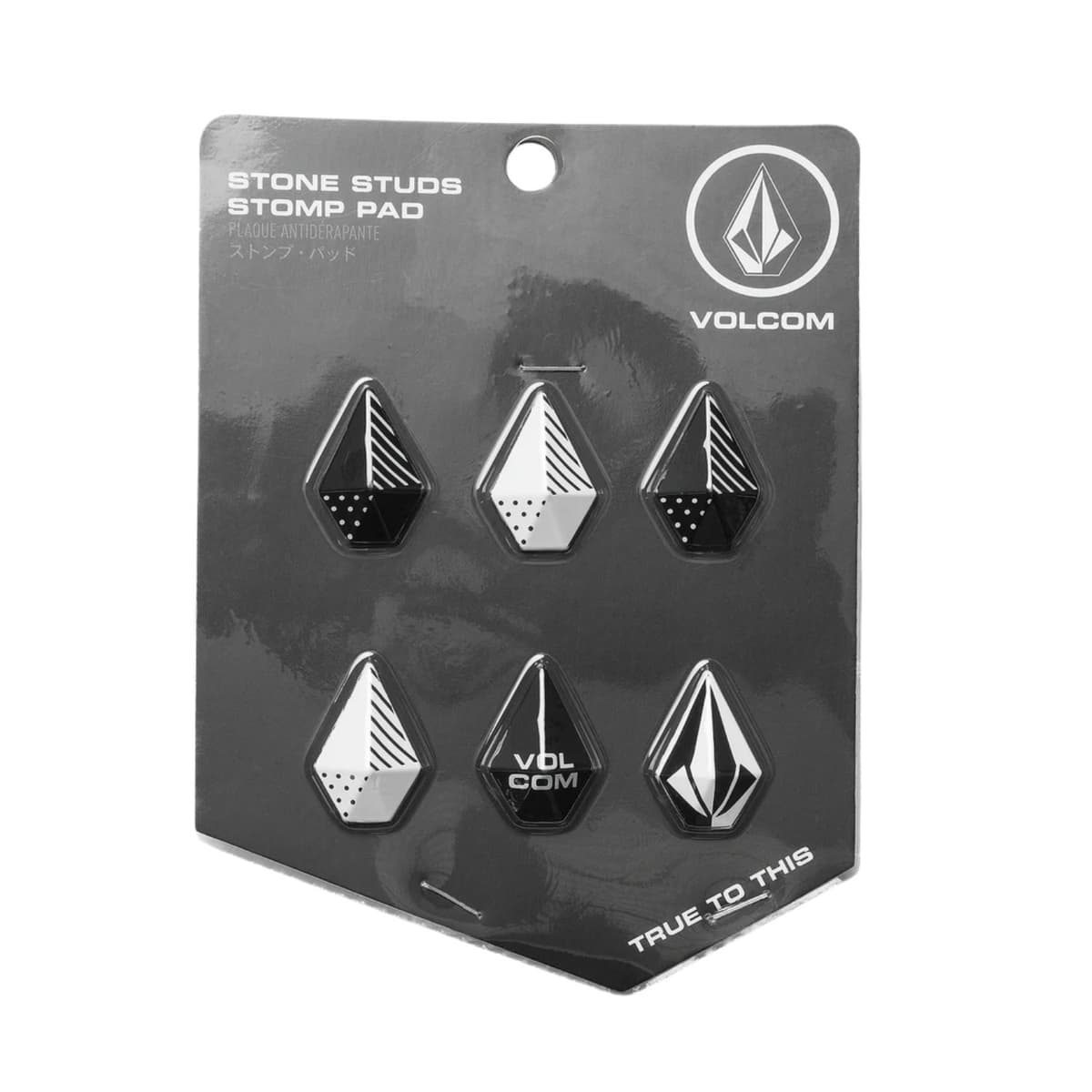 Volcom Stone Studs Stom Grip Snowboard Accessoires Zwart Dessin 1