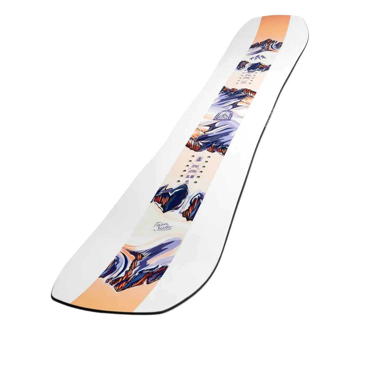 Jones Twin Sister Freestyle Snowboard Dames Wit Dessin 146 thumbnail 3