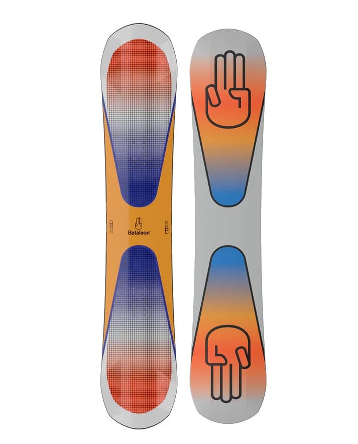 Bataleon Evil Twin Freestyle Snowboard Oranje 156w