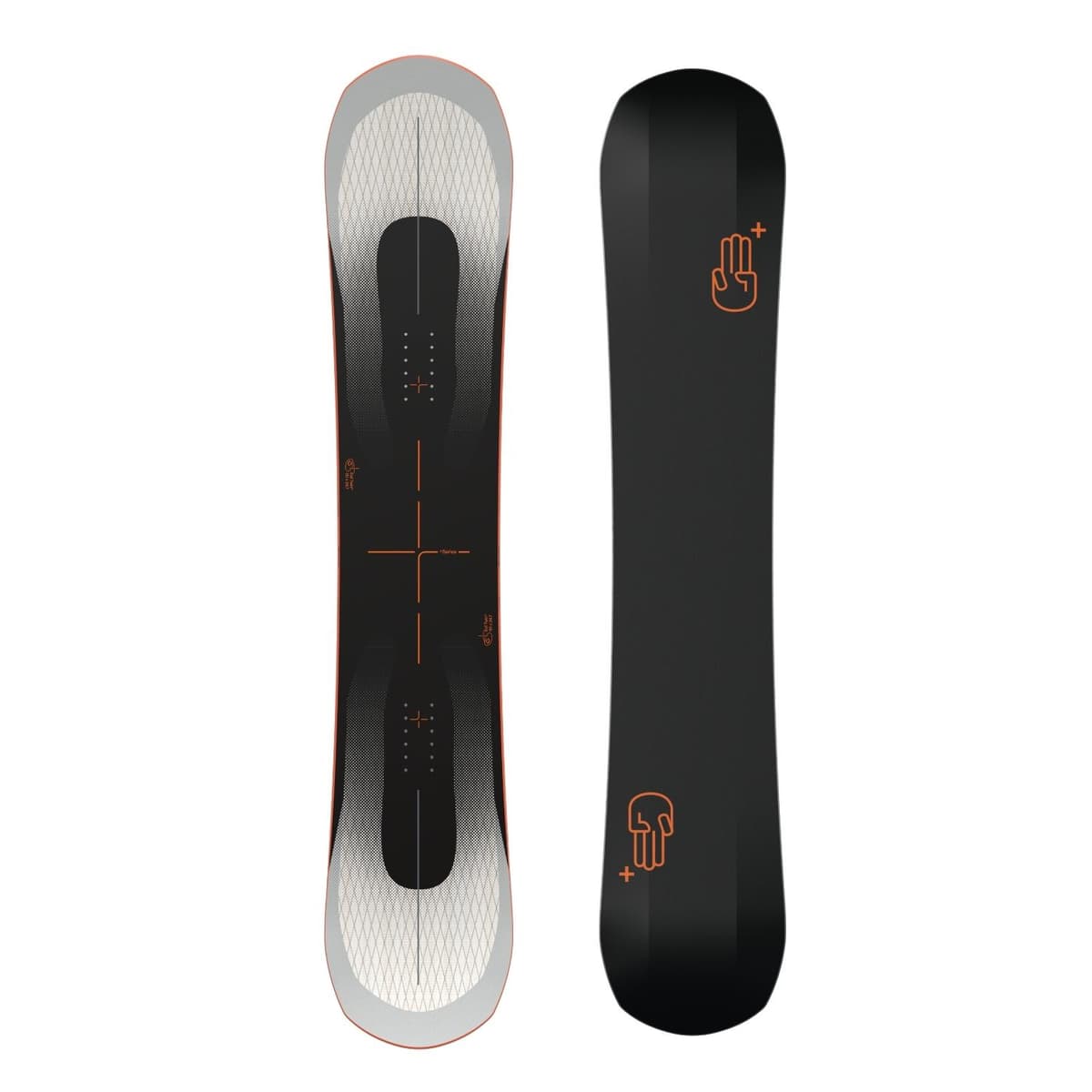 Bataleon Evil Twin+ Freestyle Snowboard Zwart Dessin 159