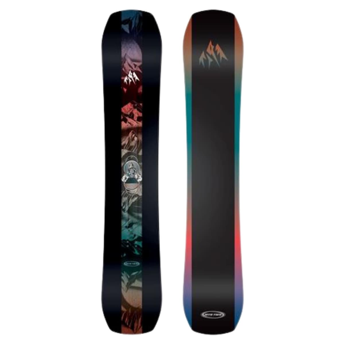 Jones Mountain Twin Freestyle Snowboard Zwart Dessin 159w