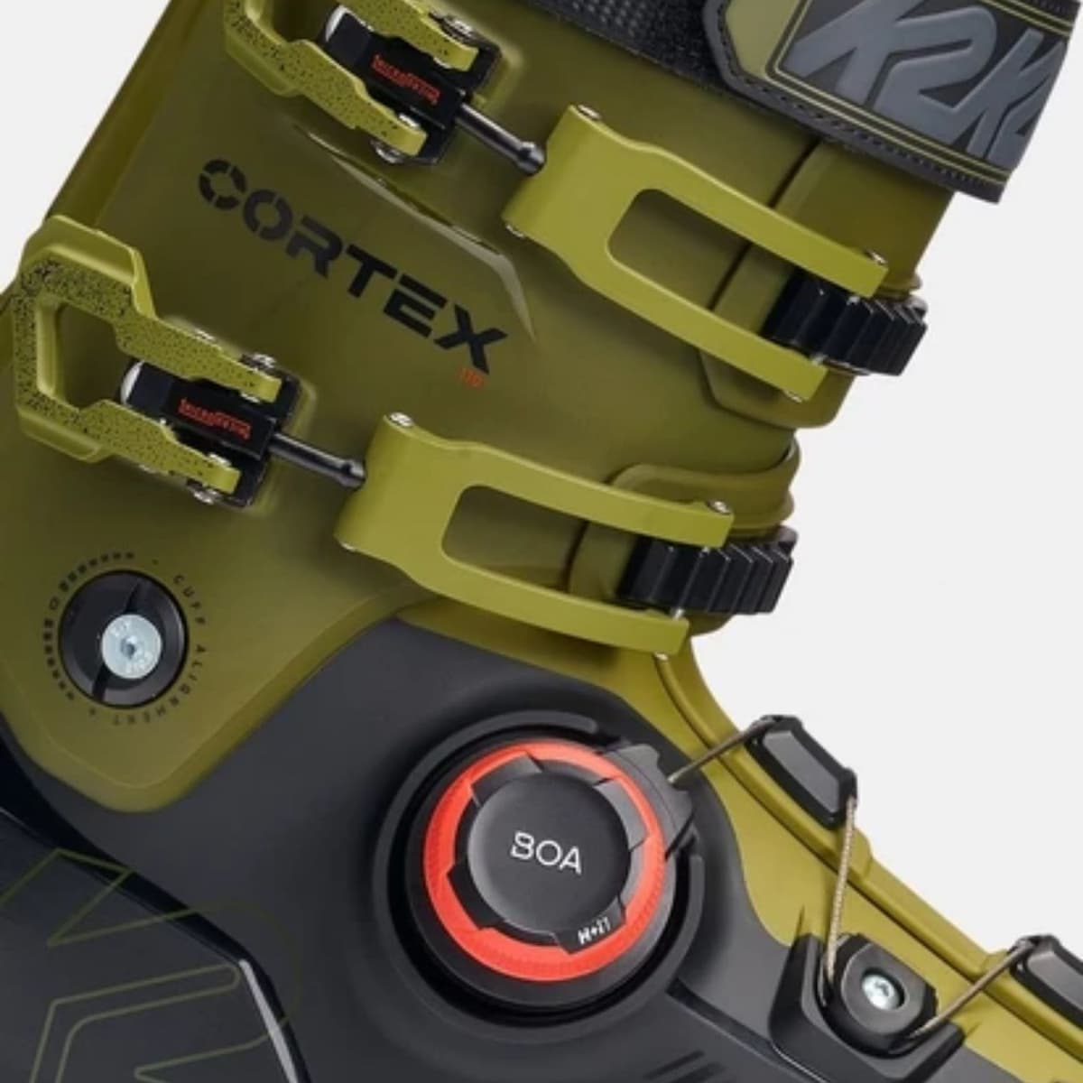 K2 Cortex 110 Boa Skischoenen Heren Donkergroen 255 thumbnail 2