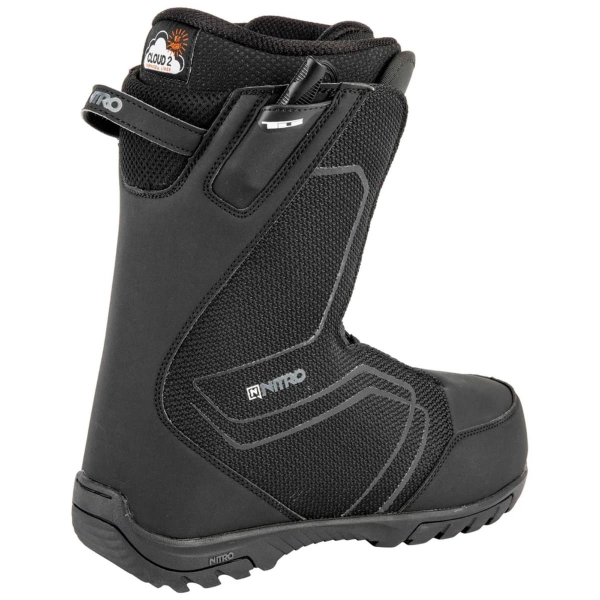 Nitro Sentinel Tls Snowboardschoenen Heren Zwart 42 thumbnail 4