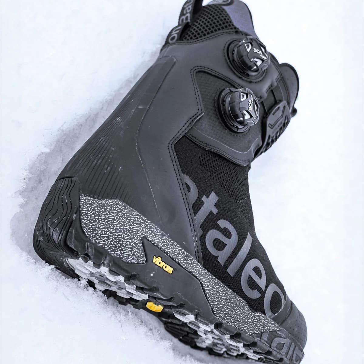Bataleon Acid Double Boa Snowboardschoenen Heren Zwart 45 thumbnail 3