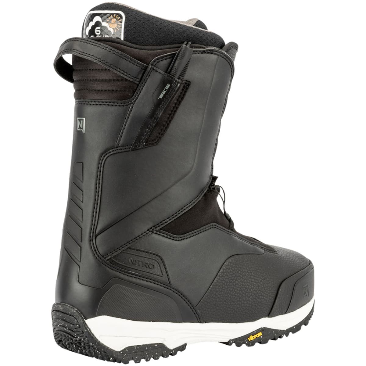 Nitro Venture Pro Tls Wide Snowboardschoenen Heren Zwart 44 thumbnail 6