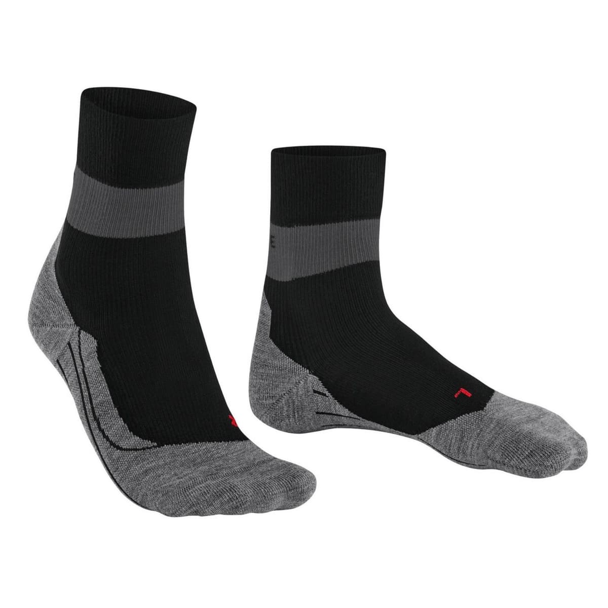 Falke Run Compression Stabilizing Compressie Sport Sokken Heren Zwart 44-45
