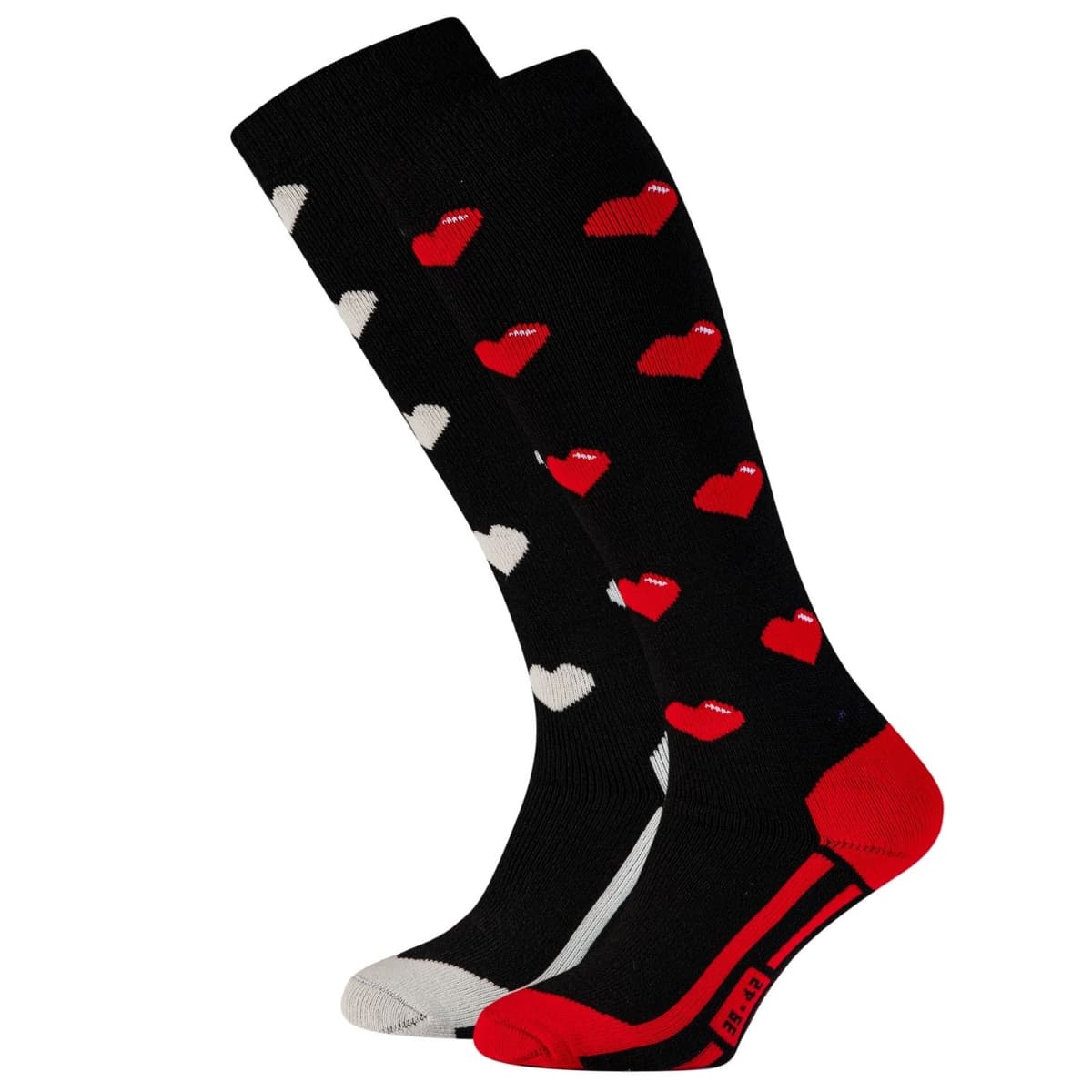 Falcon Snow 2-pack Skisokken Dames Zwart 39-42