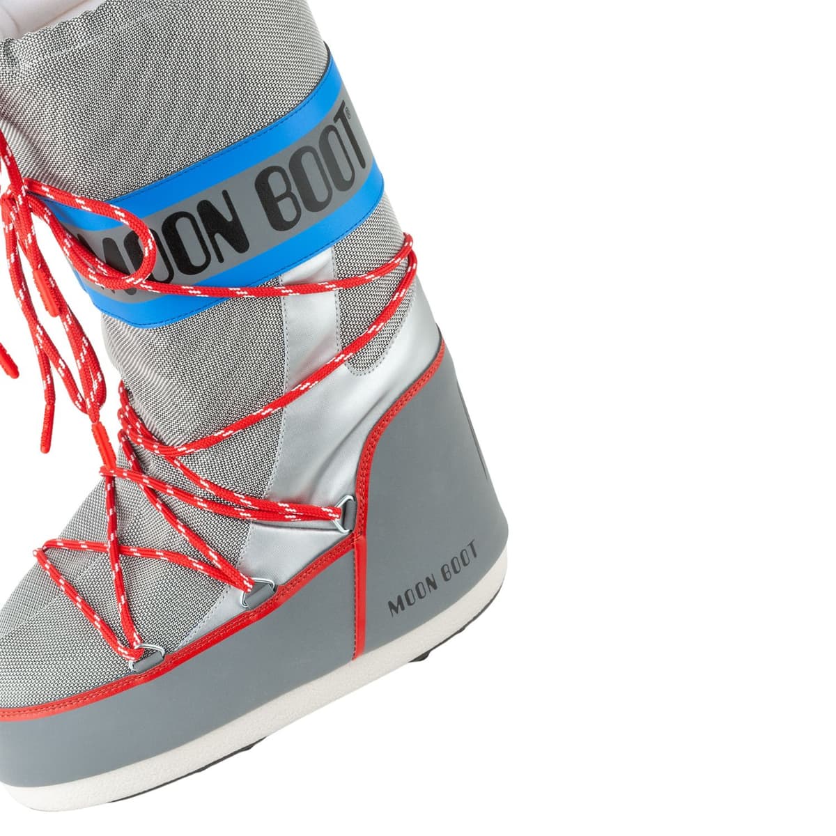 Moonboot Icon Space Racing Snowboots Dames Zilver 35-38 thumbnail 3