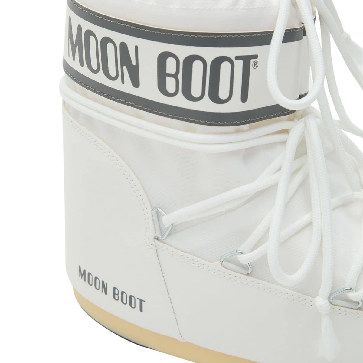 Moonboot Icon Low Nylon Snowboots Dames Wit 36-38 thumbnail 3