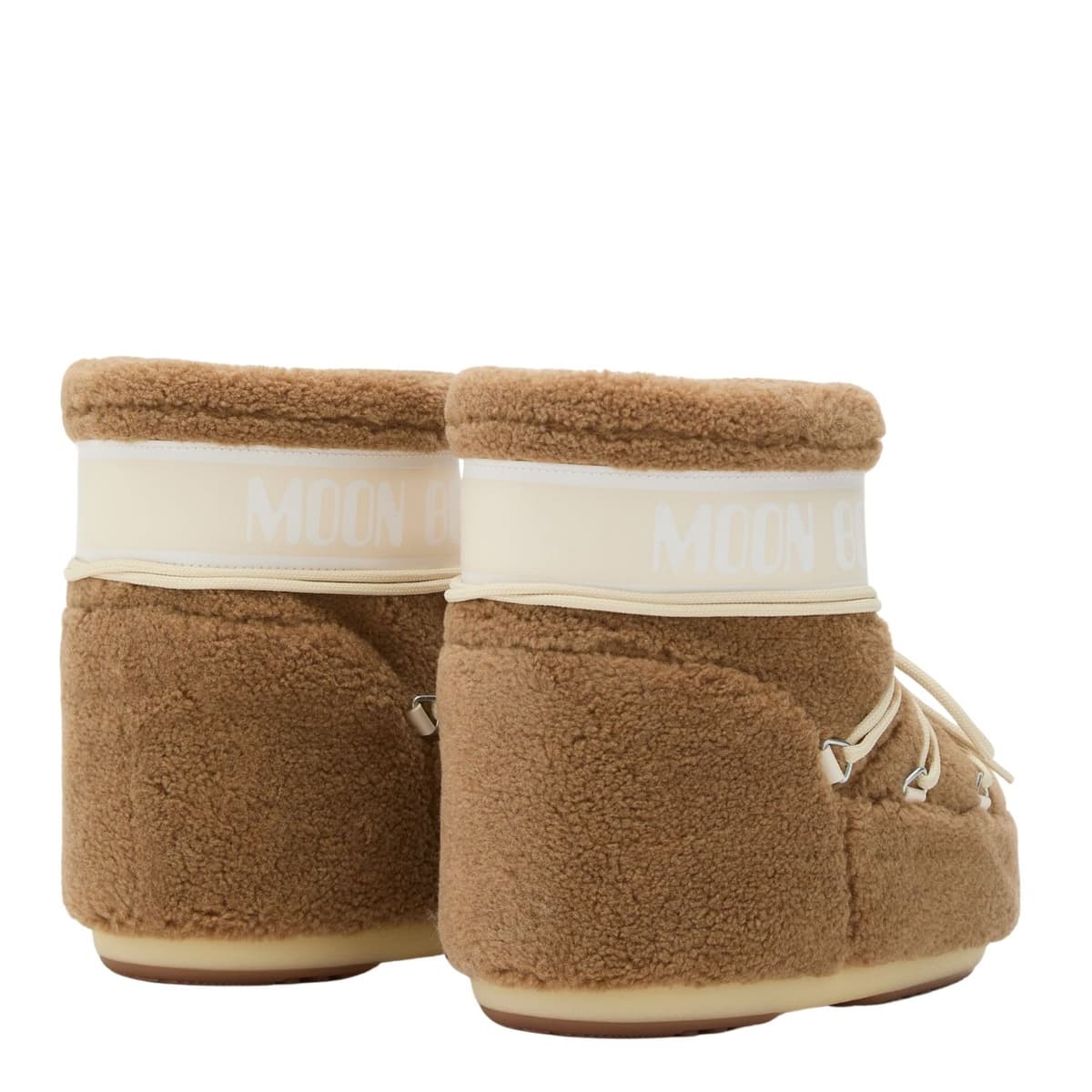 Moonboot Icon Low Fleece Snowboots Dames Bruin 39-41 thumbnail 4