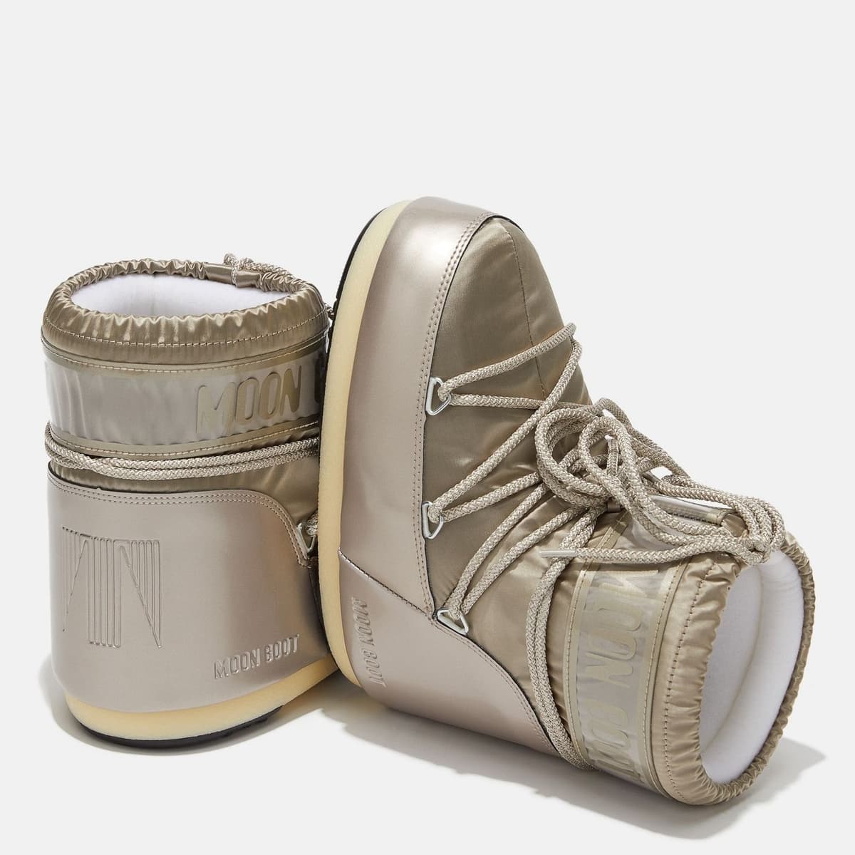 Moonboot Icon Low Glance Snowboots Dames Beige 39-41 thumbnail 4