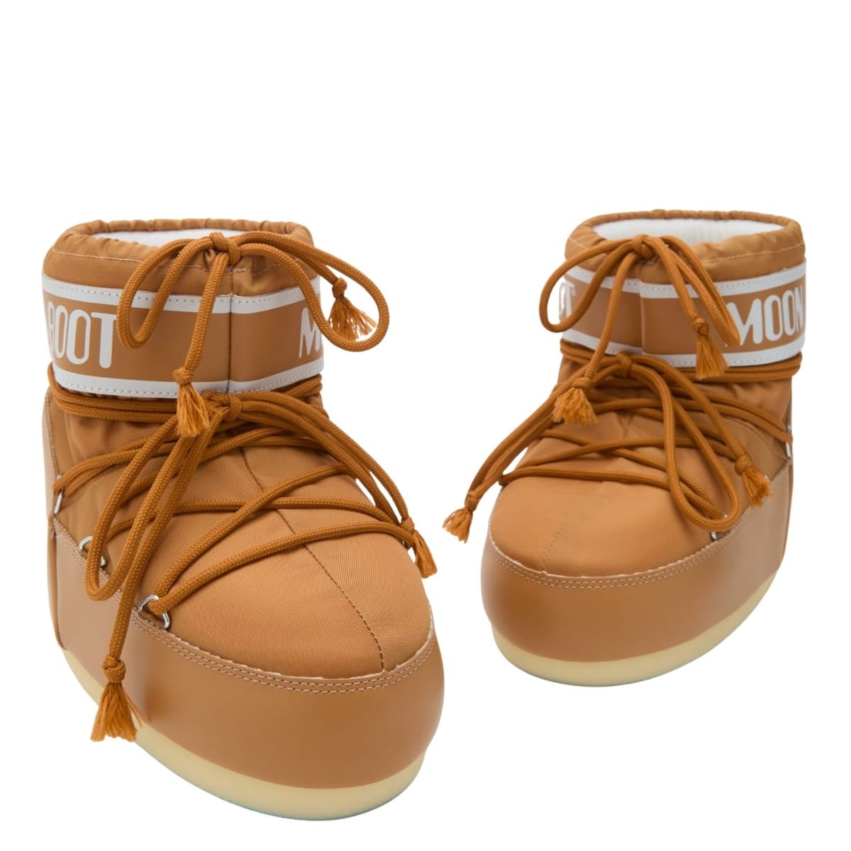 Moonboot Icon Low Nylon Snowboots Dames Cognac 42-44 thumbnail 2