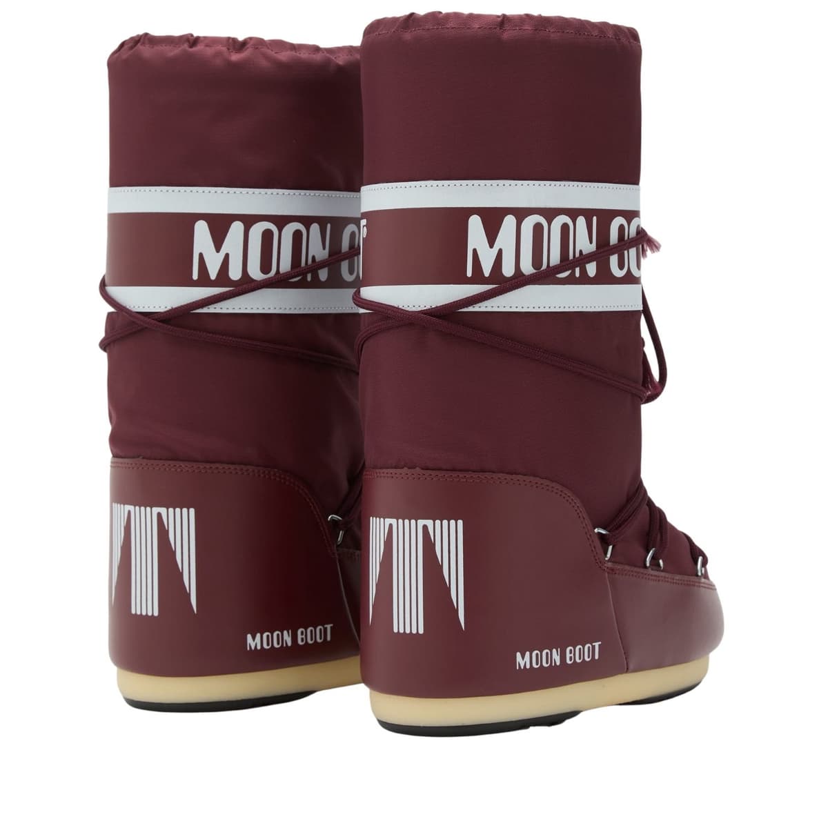 Moonboot Icon Nylon Snowboots Dames Bordeaux 35-38 thumbnail 4