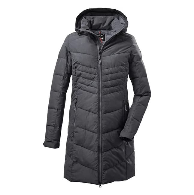 Killtec Kow 150 Casual Winterjas Dames Antraciet 5xl/50