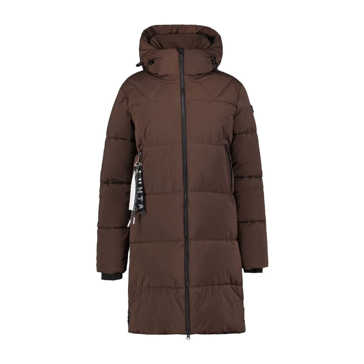Luhta Eisele Casual Winterjas Dames Bruin M/38