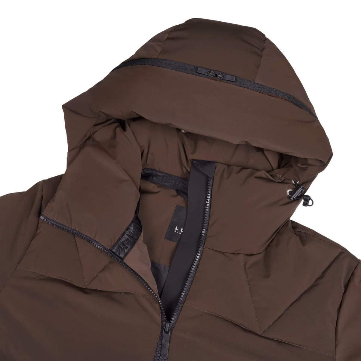 Luhta Eisele Casual Winterjas Dames Bruin M/38 thumbnail 4