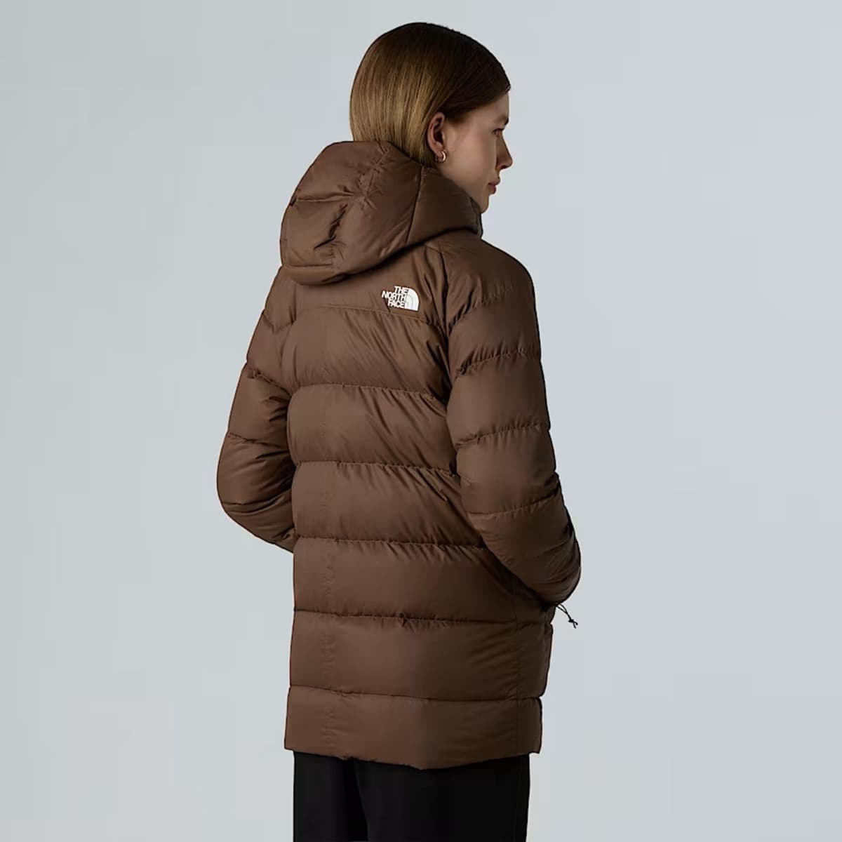 The North Face Hyalite Down Parka Casual Winterjas Dames Bruin M/38 thumbnail 4