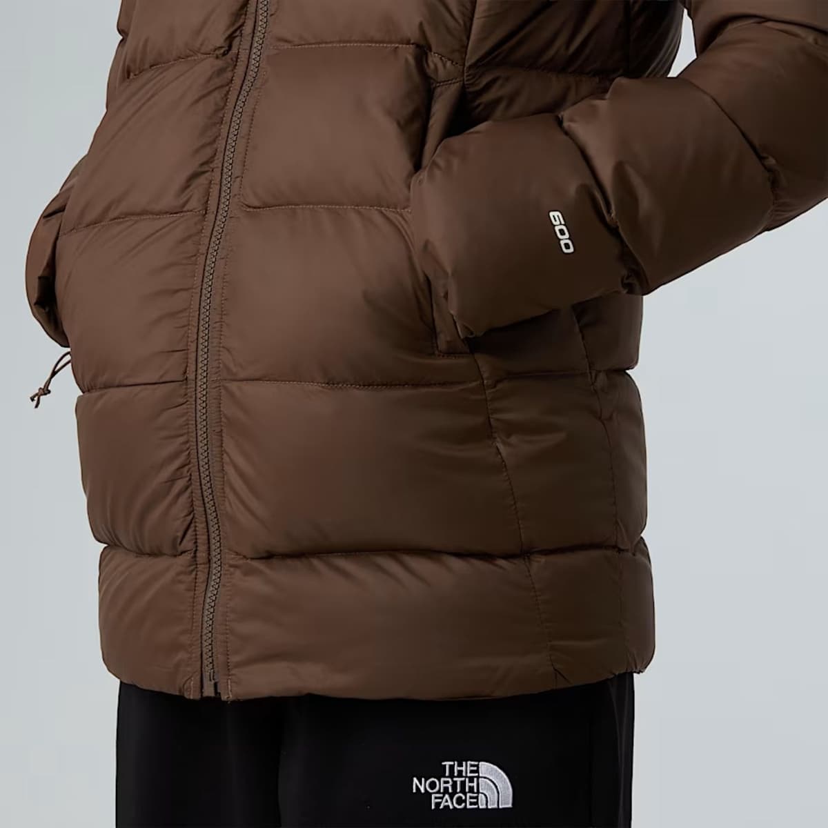 The North Face Hyalite Down Parka Casual Winterjas Dames Bruin M/38 thumbnail 3