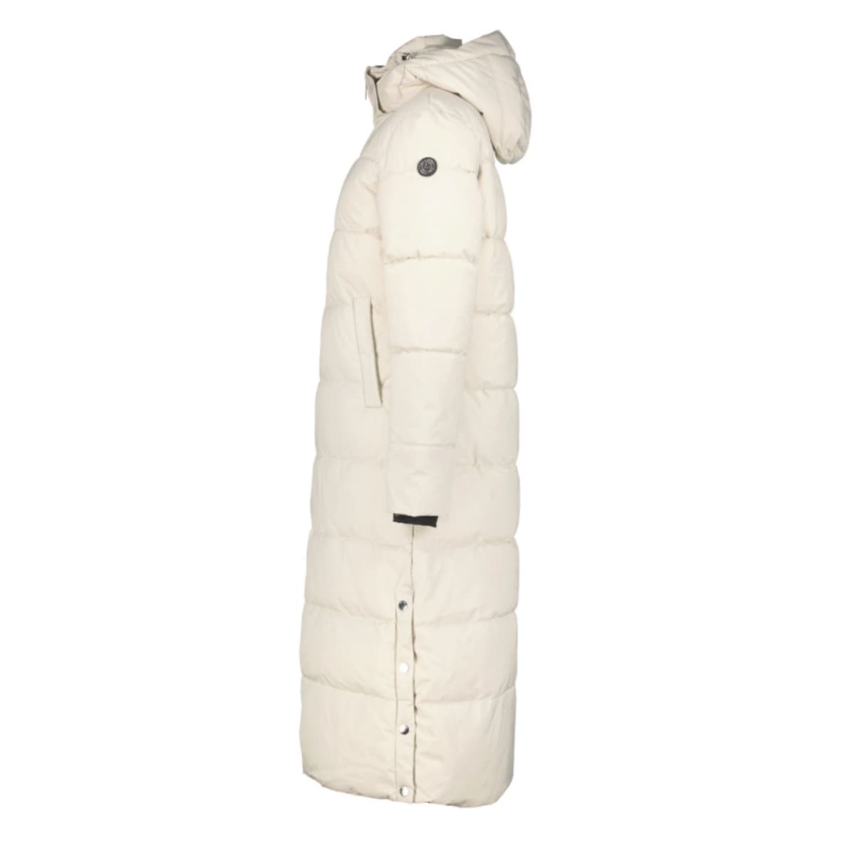 Luhta Iisalmi Casual Winterjas Dames Beige M/38 thumbnail 5