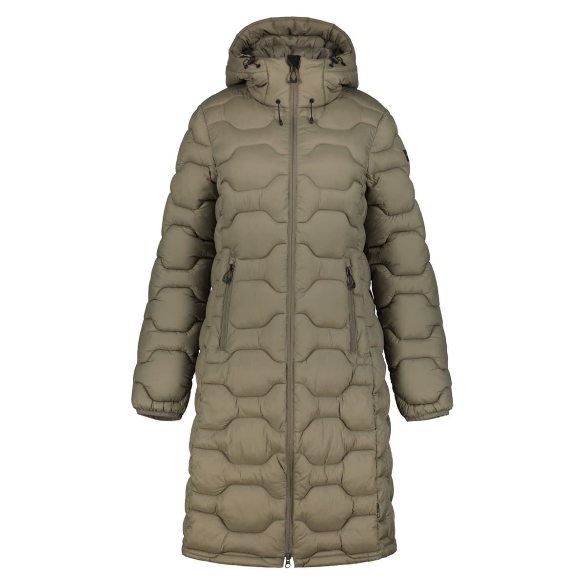 Ice Peak Bandis Casual Winterjas Dames Khaki M/38