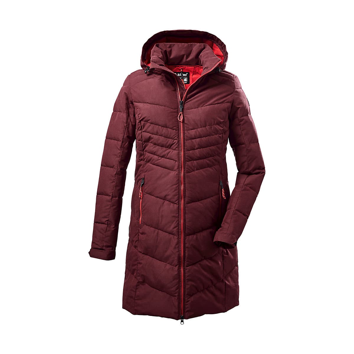 Killtec Kow 150 Casual Winterjas Dames Rood 2xl/44