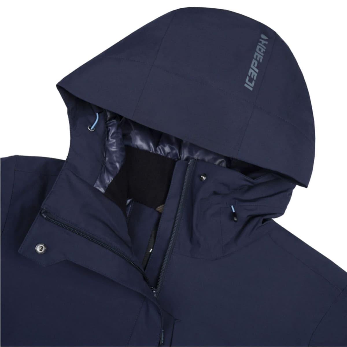 Ice Peak Bagheria Casual Winterjas Dames Donkerblauw L/40 thumbnail 3