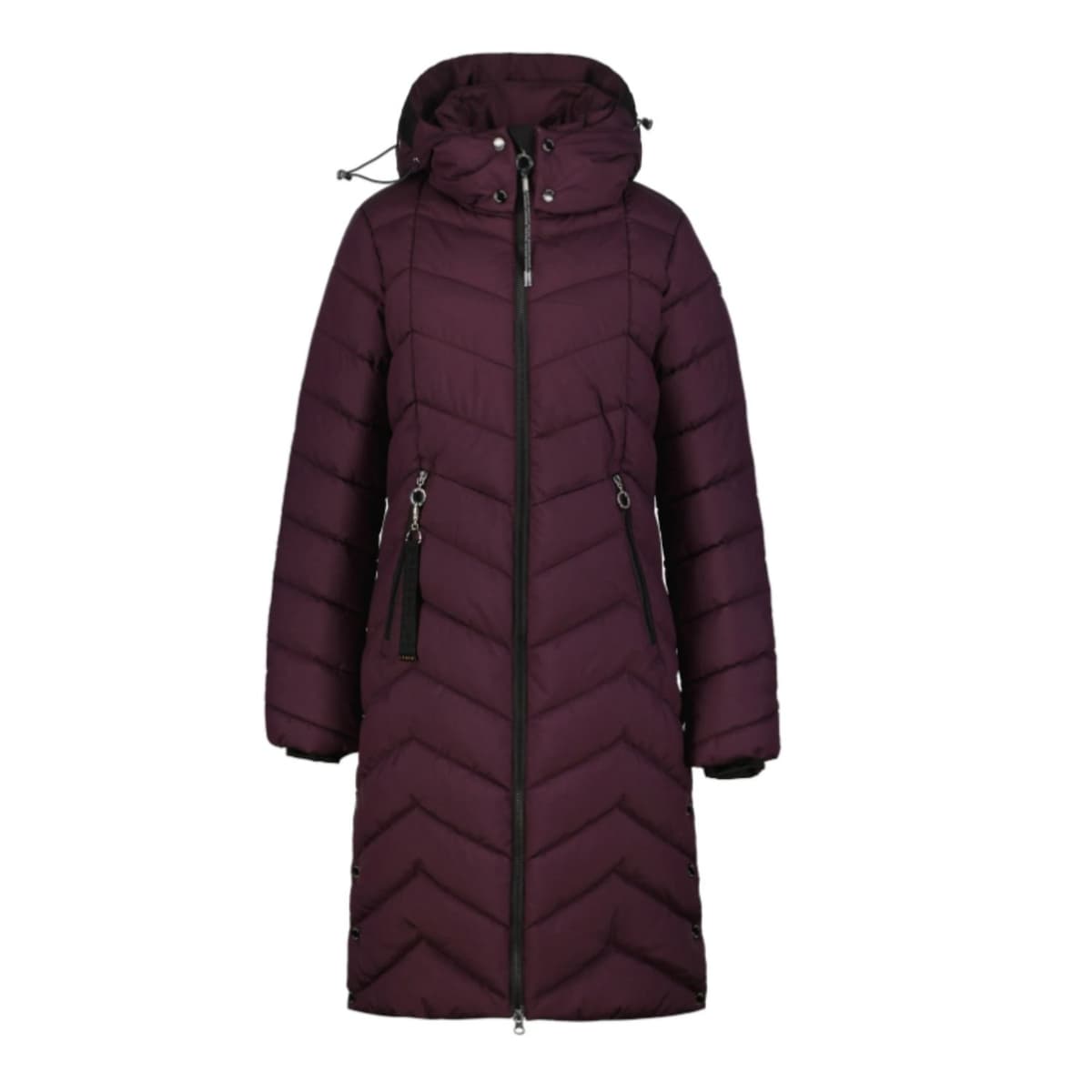 Luhta Iiksi Casual Winterjas Dames Paars Xl/42 thumbnail 5
