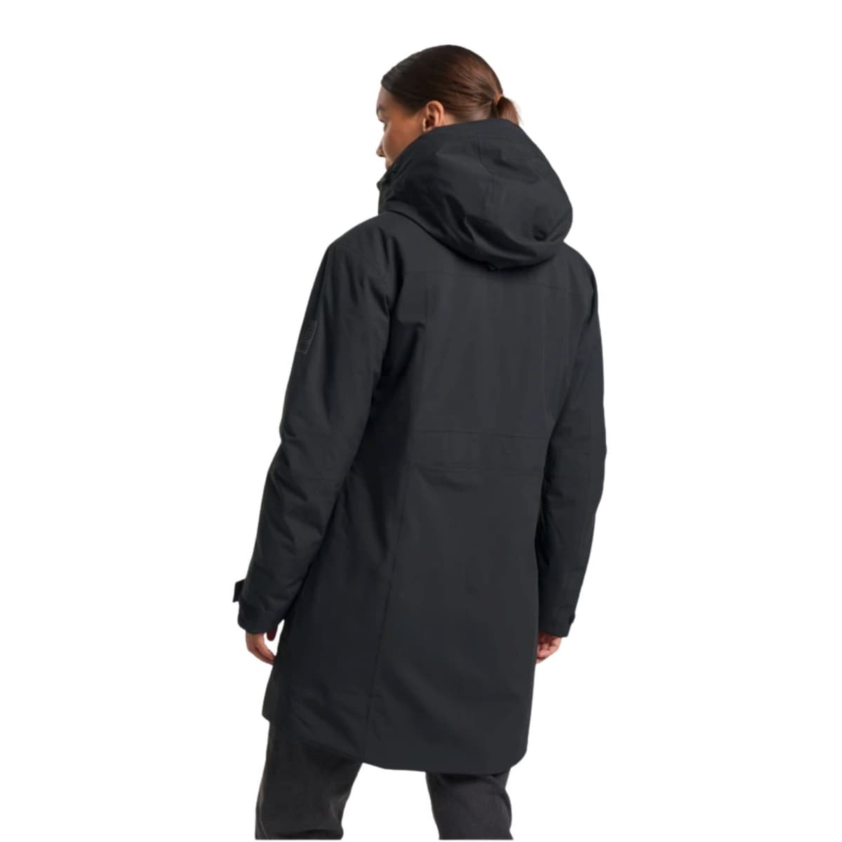 Tenson Eve Casual Winterjas Dames Zwart Xl/42 thumbnail 2