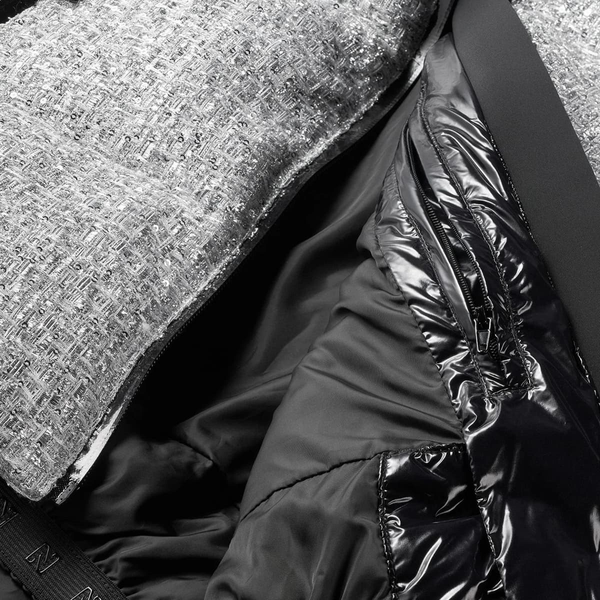 Nikkie Sportswear Nova Ski Jas Dames Zilver S/36 thumbnail 2