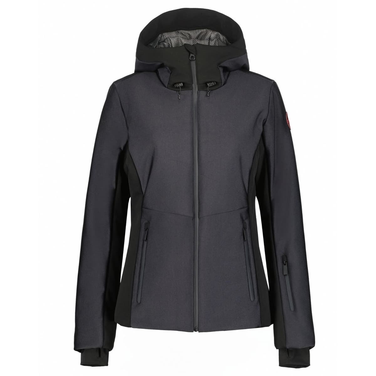 Ice Peak Ephrata Ski Jas Dames Antraciet L/40