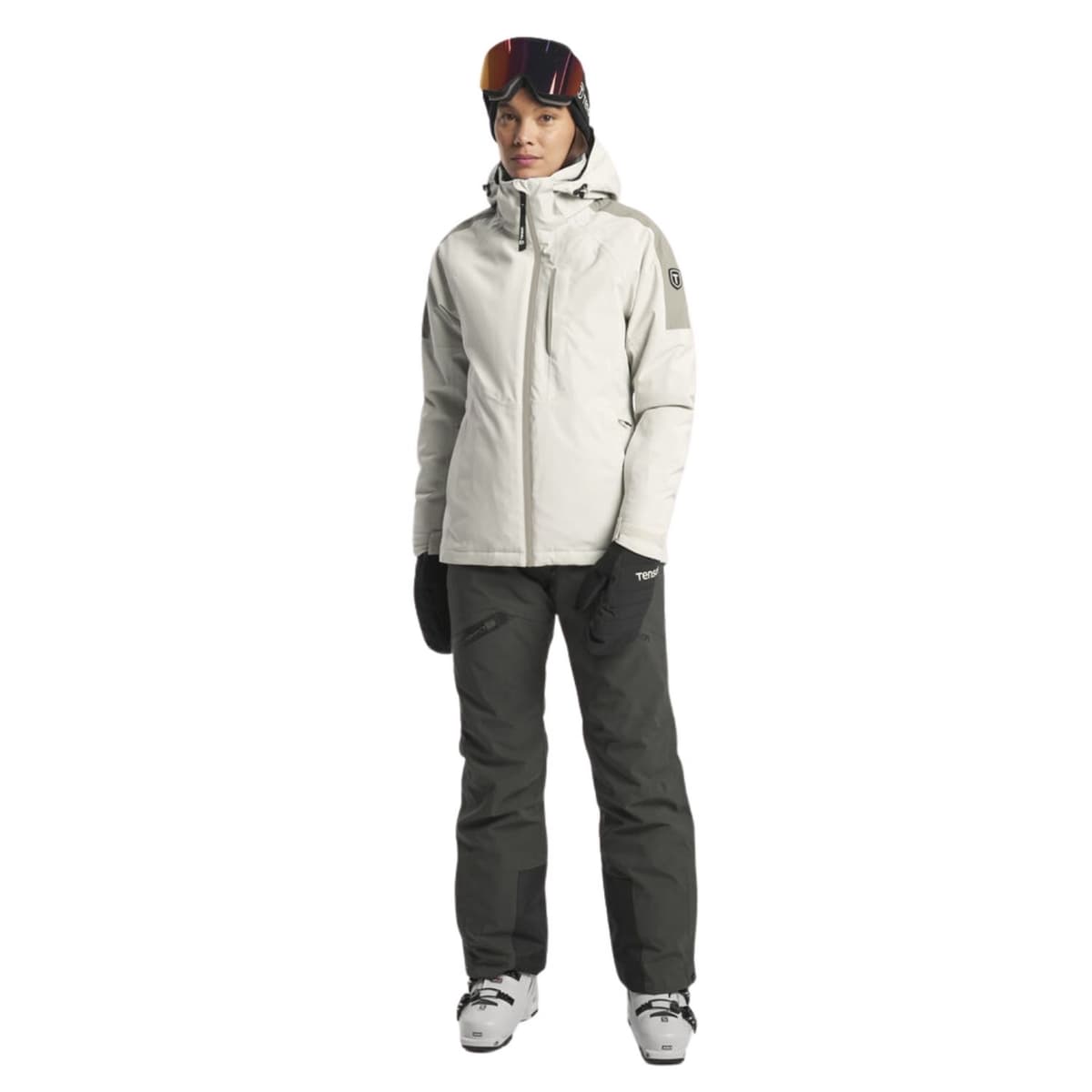 Tenson Core Ski 2.0 Ski Jas Dames Wit L/40