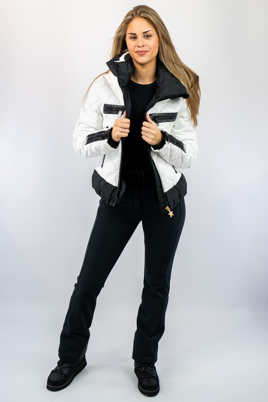 Goldbergh Cecile Ski Jas Dames Wit 2xl/44 thumbnail 3