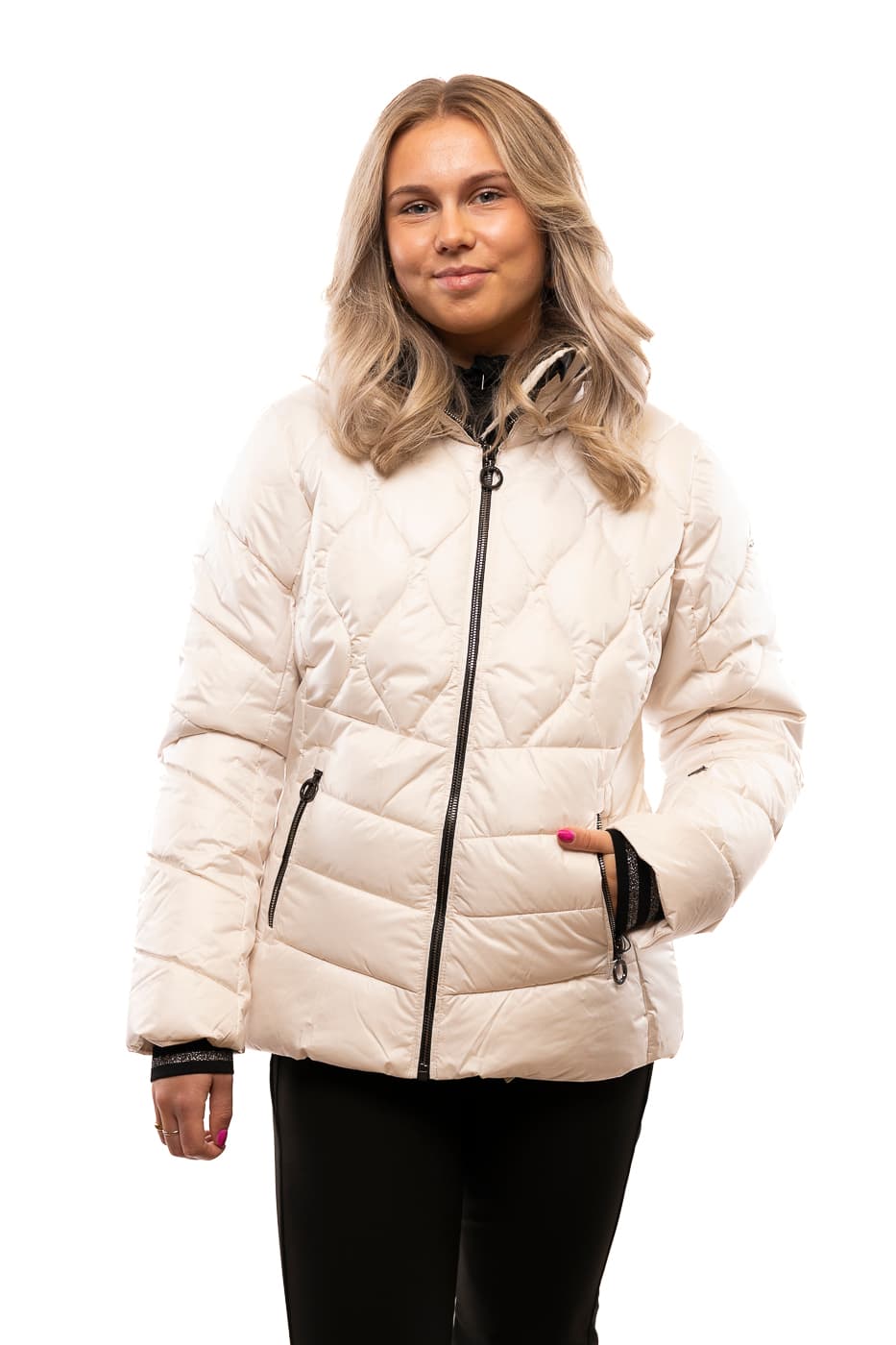 Luhta Hakosalmi Ski Jas Dames Ecru Xl/42