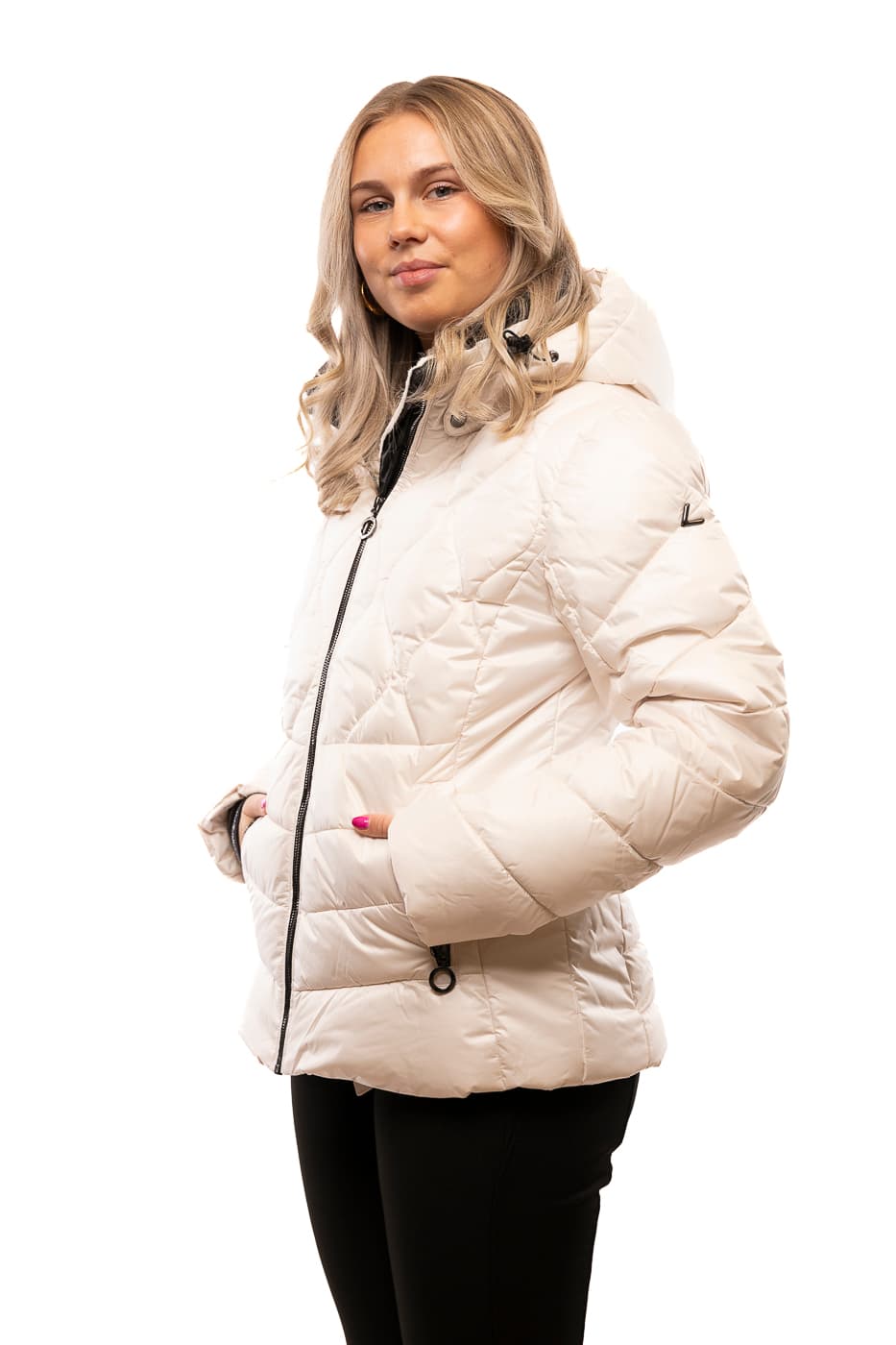 Luhta Hakosalmi Ski Jas Dames Ecru Xl/42 thumbnail 3