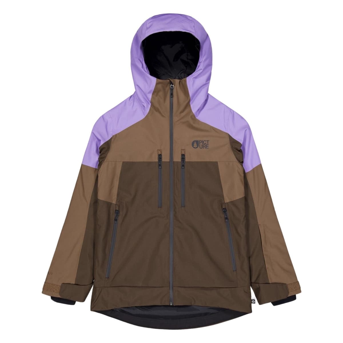 Picture Exa Ski Jas Dames Bruin L/40