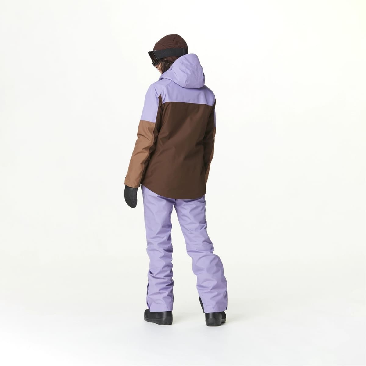 Picture Exa Ski Jas Dames Bruin L/40 thumbnail 8