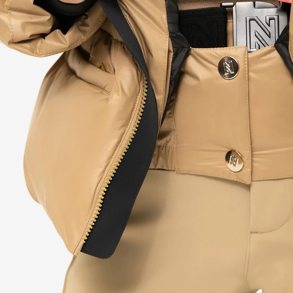 Nikkie Sportswear Nafferton Ski Jas Dames Bruin M/38 thumbnail 5