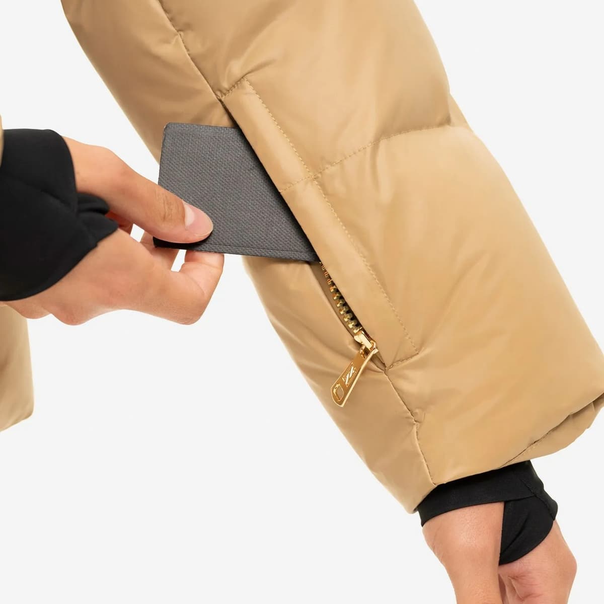 Nikkie Sportswear Nafferton Ski Jas Dames Bruin M/38 thumbnail 3