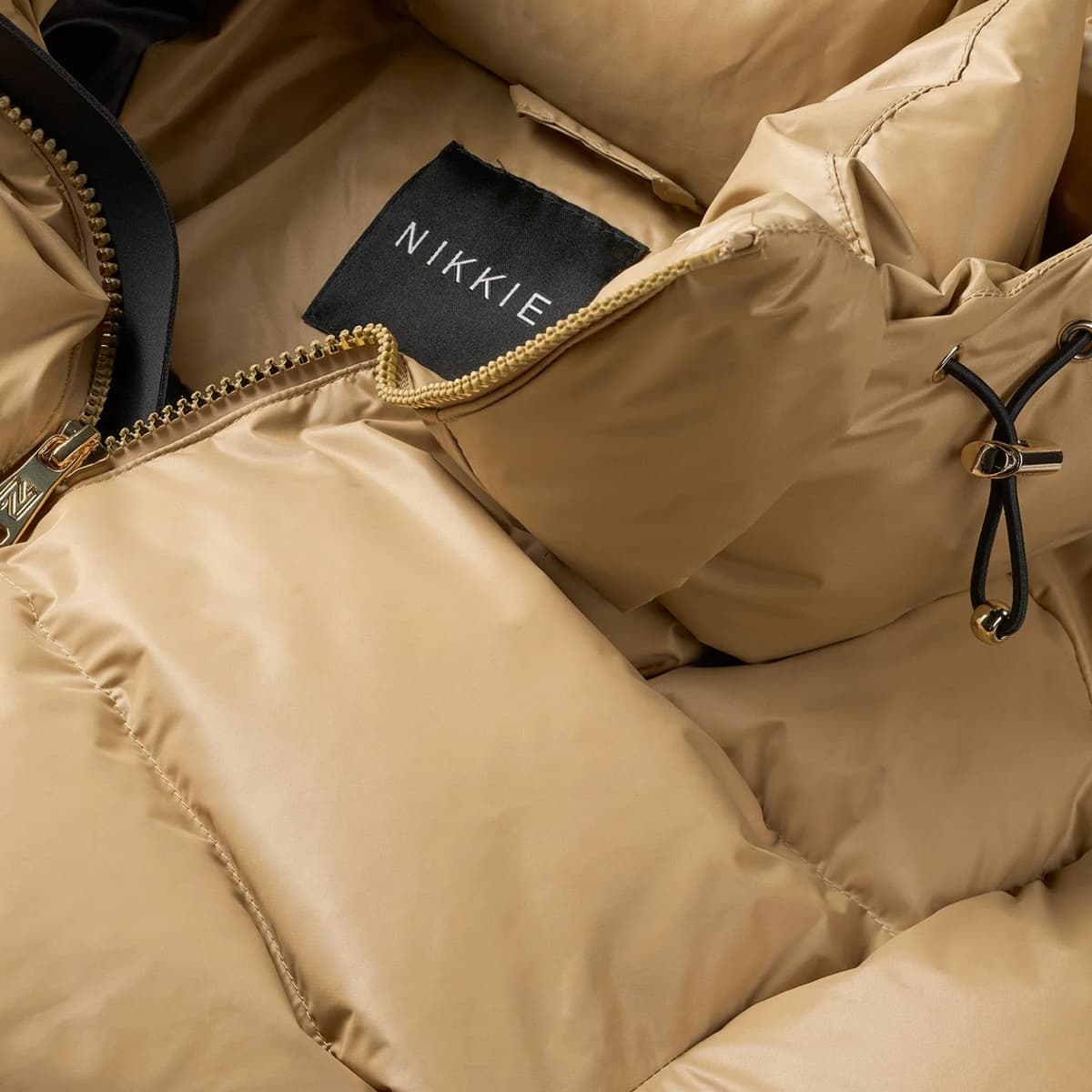 Nikkie Sportswear Nafferton Ski Jas Dames Bruin M/38 thumbnail 2