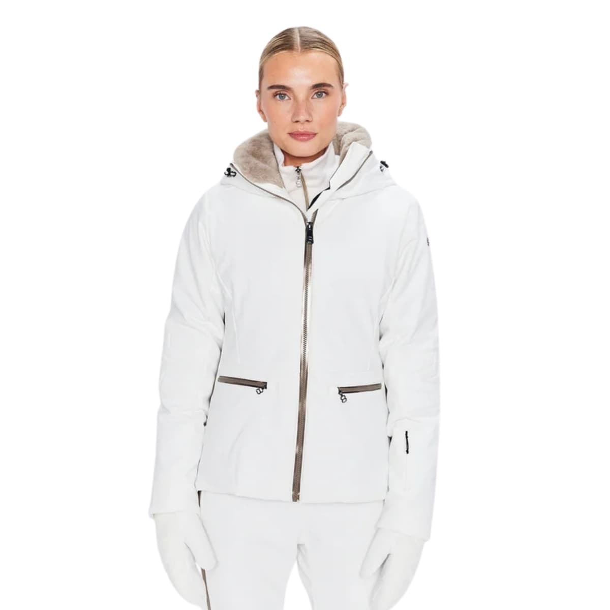 Altitude 8848 Vienna Ski Jas Dames Beige L/40 thumbnail 6