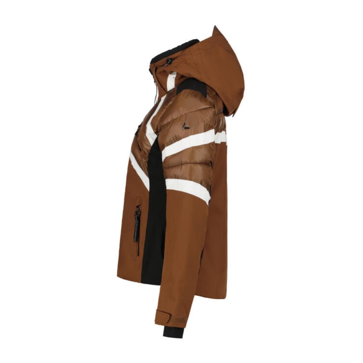 Luhta Kaamanen Ski Jas Dames Bruin Dessin M/38 thumbnail 3