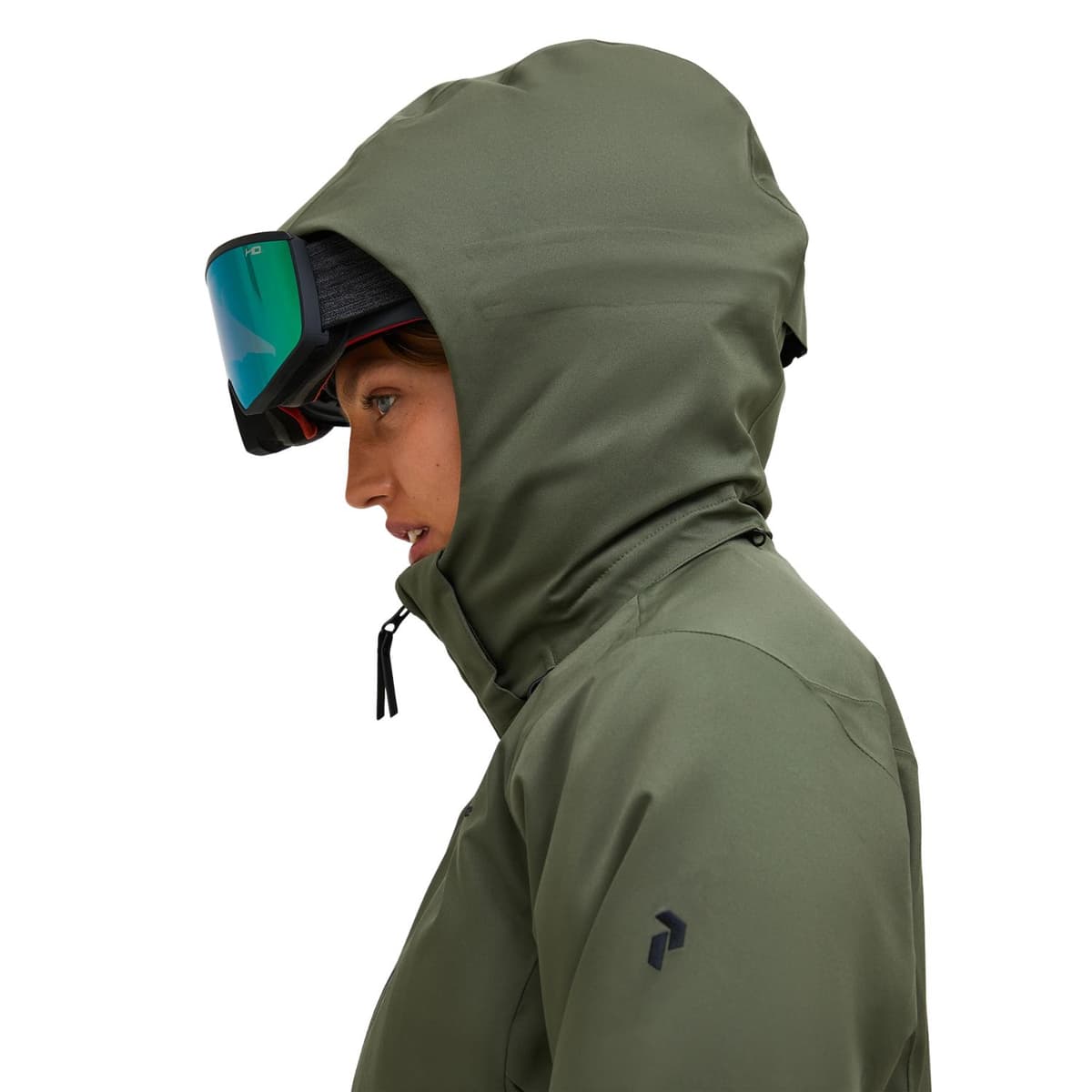 Peak Performance W Anima Insulated Ski Jas Dames Donkergroen L/40 thumbnail 4