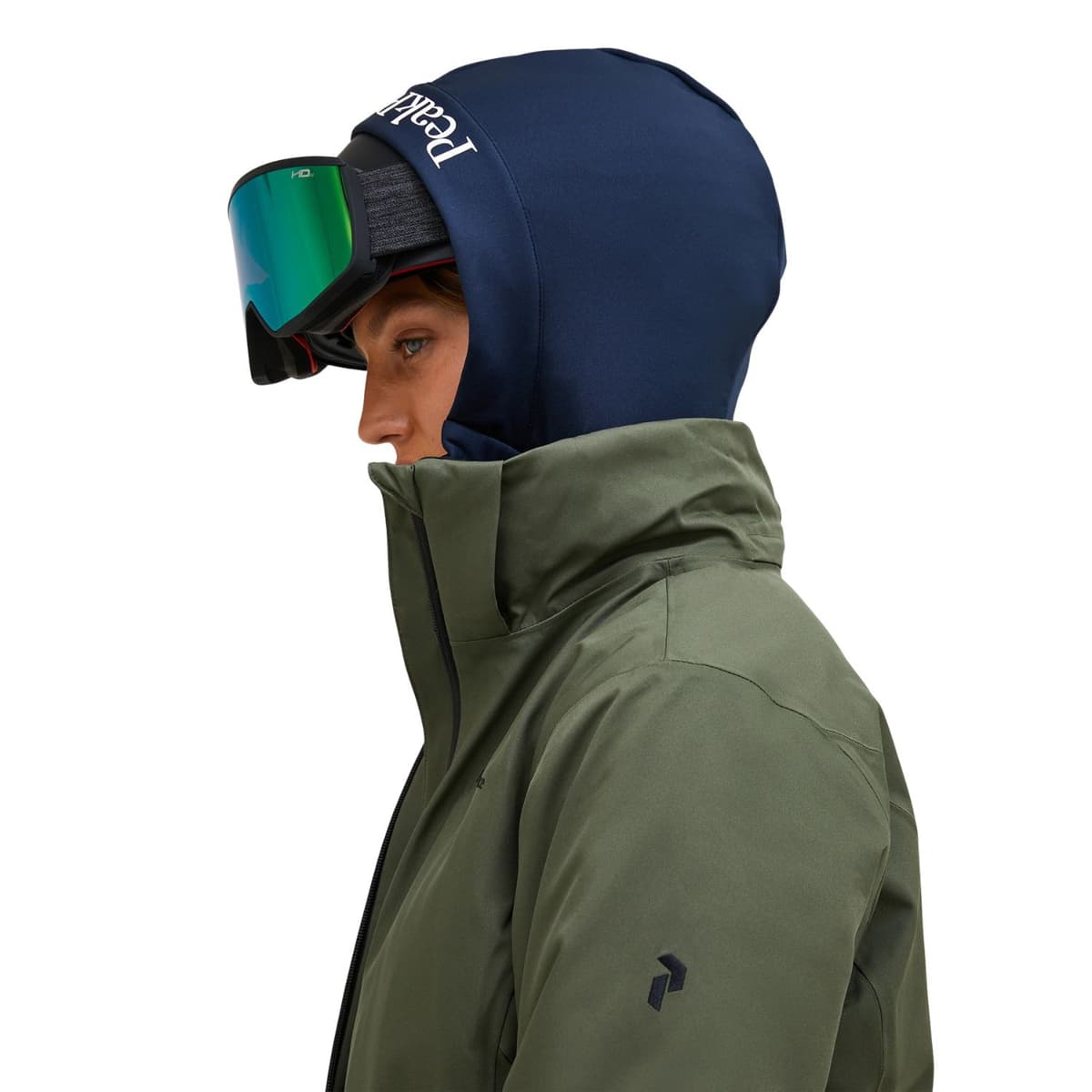 Peak Performance W Anima Insulated Ski Jas Dames Donkergroen L/40 thumbnail 2