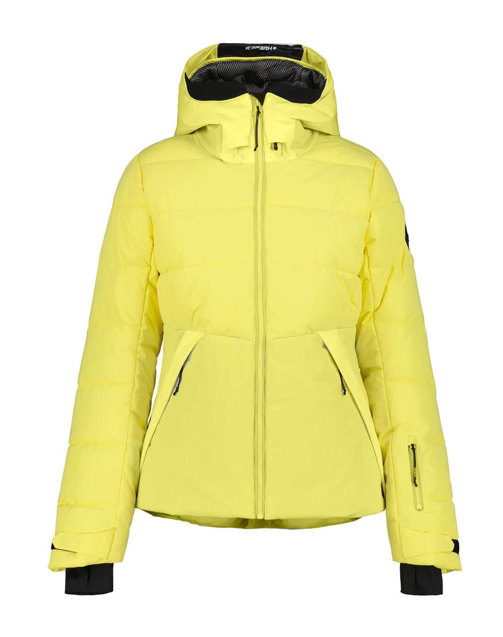 Ice Peak Eden Ski Jas Dames Geel Xs/34