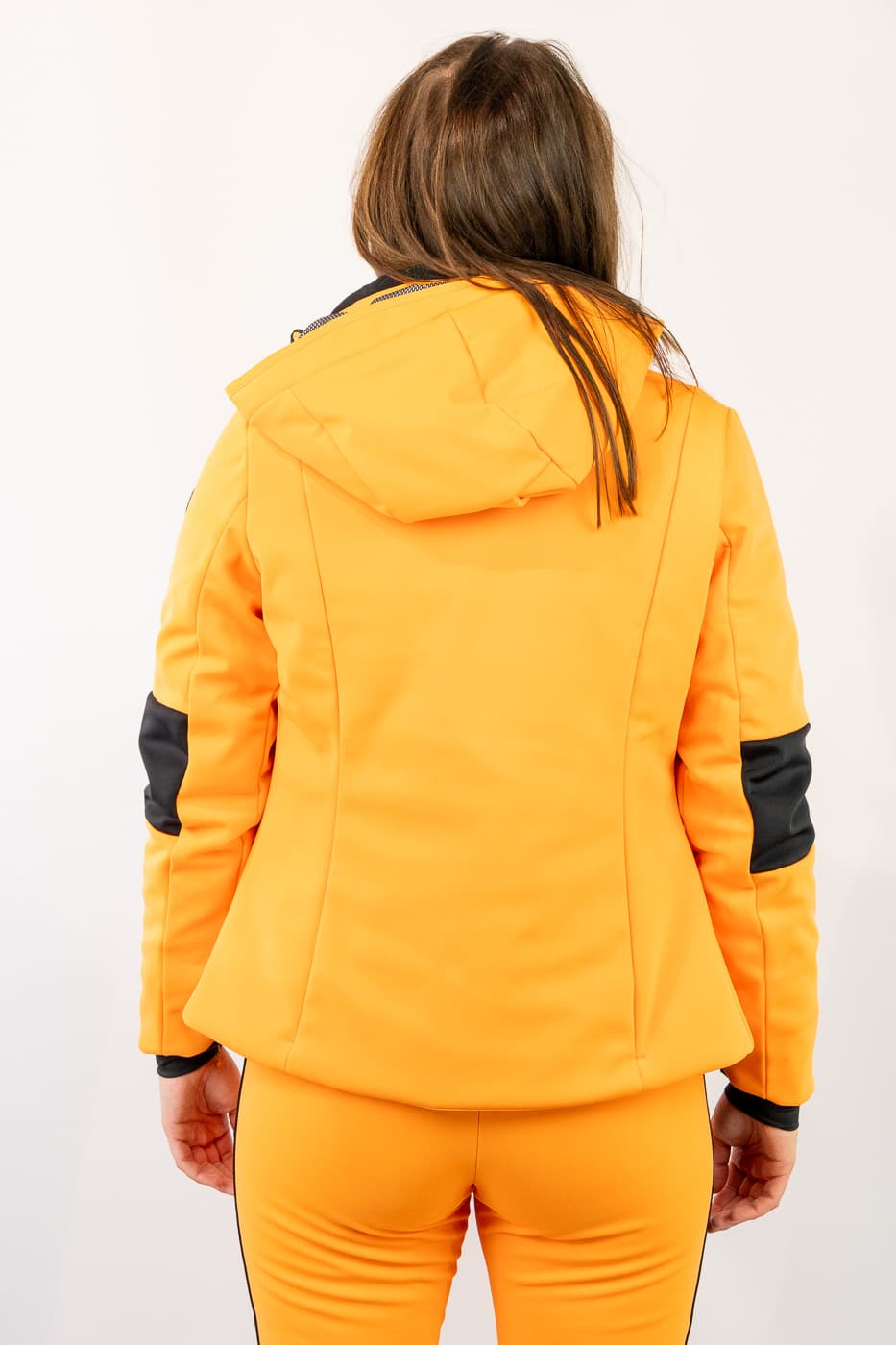 Ice Peak Ecorse Ski Jas Dames Oranje M/38 thumbnail 4